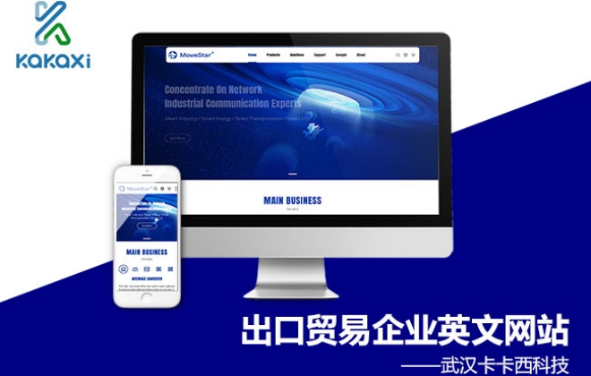 出口贸易公司企业英文网站定制开发案例-网站建设案例